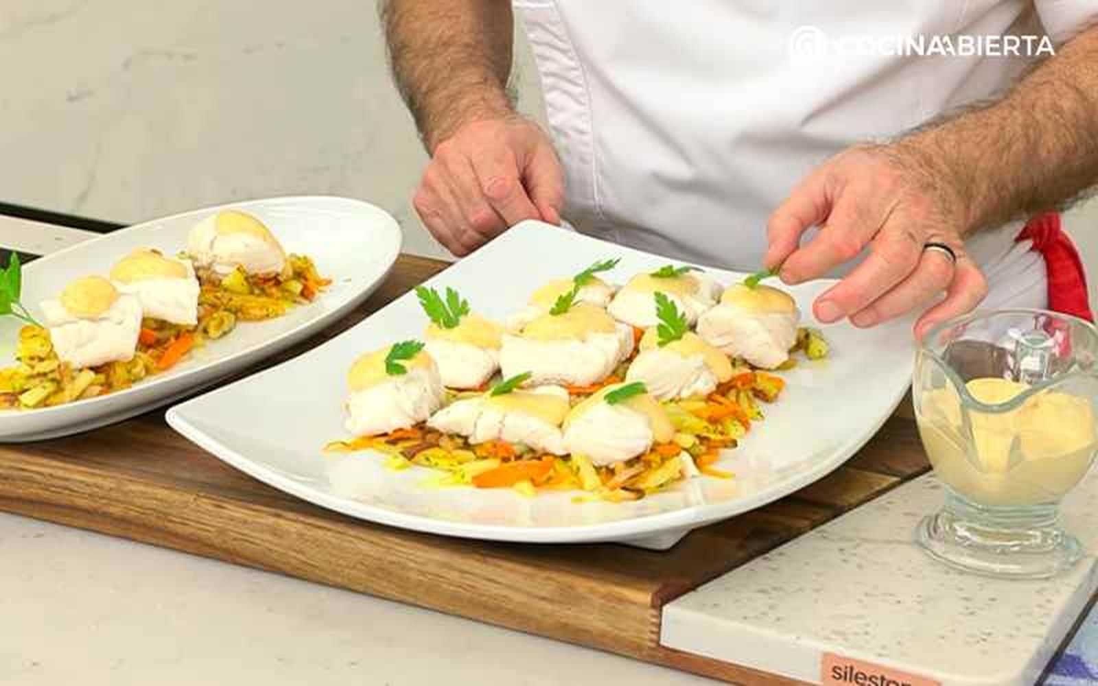 Sirve la pescadilla cocida