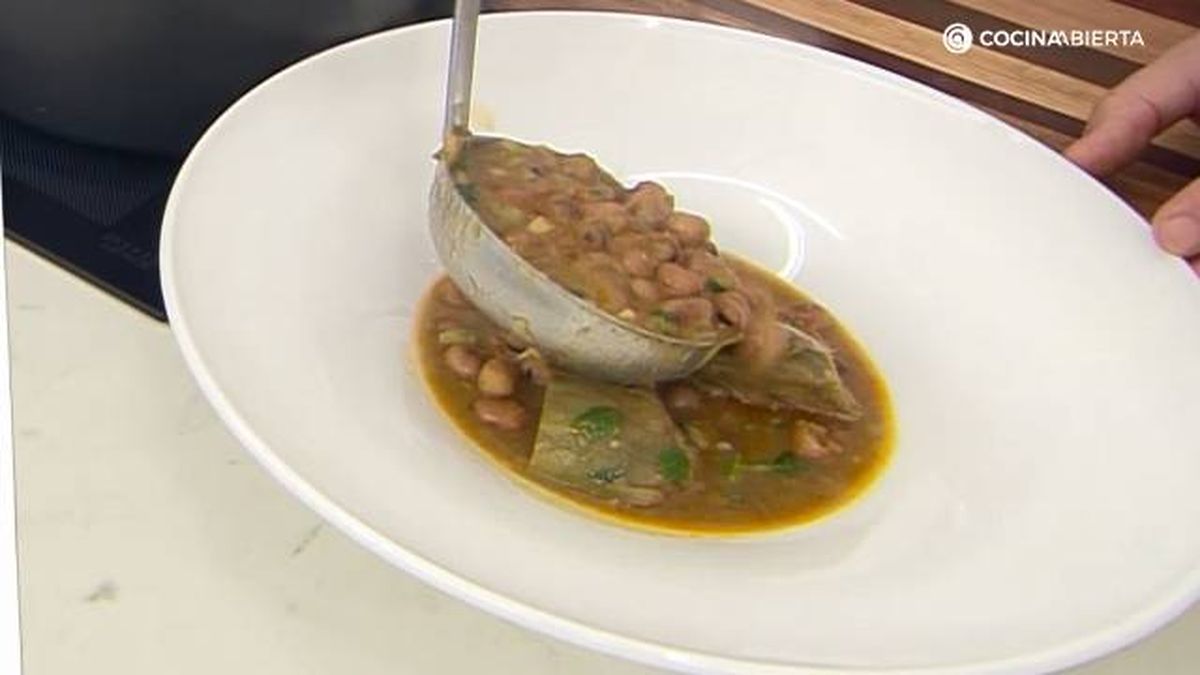 KARL7119 Potaje habas secas hierbabuena paso 5