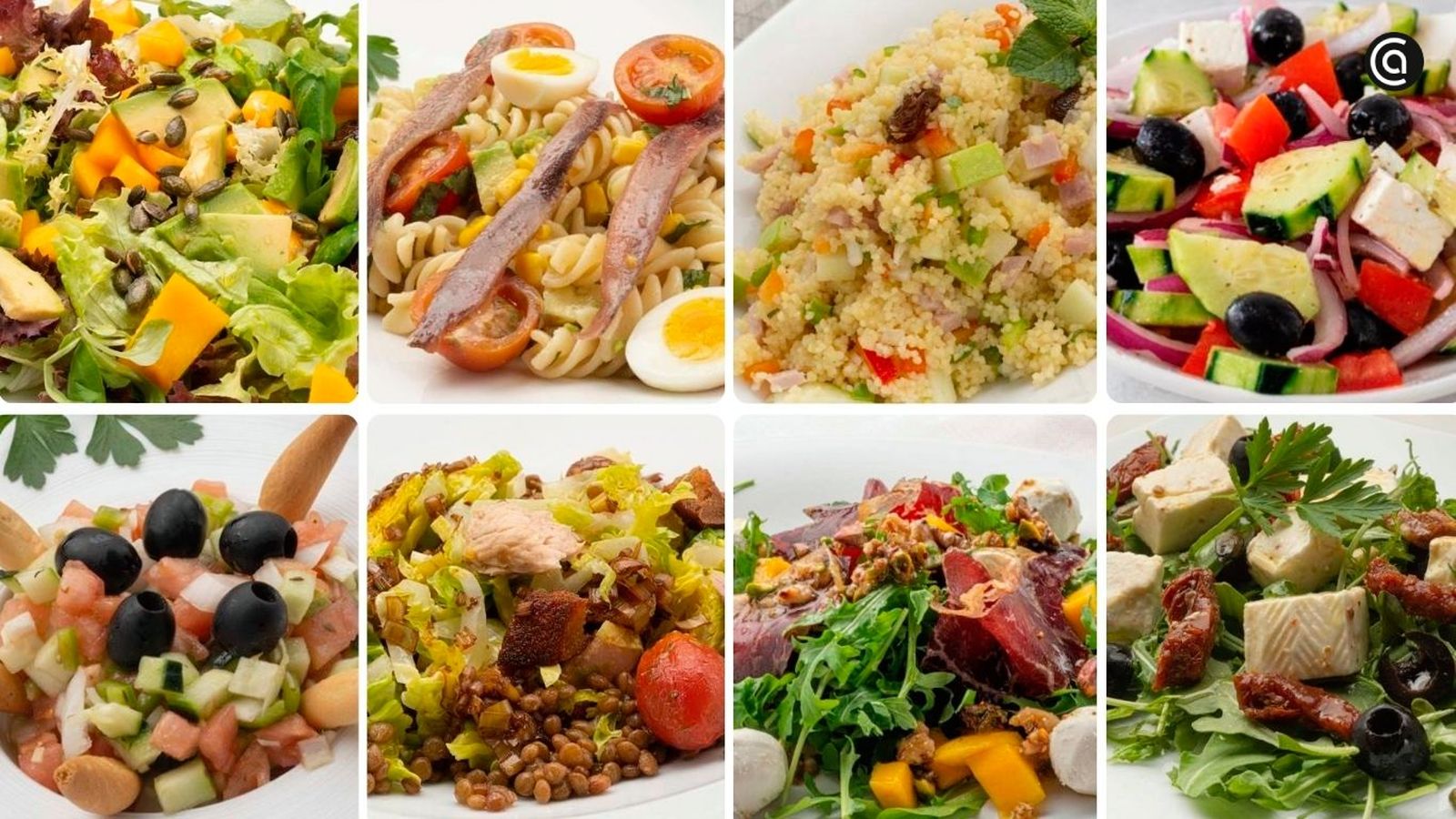 Apunta estas ensaladas de verano para comer muy bien los días de calor