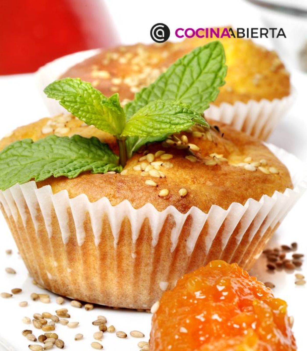 Magdalenas de zanahoria de Eva Arguiñano