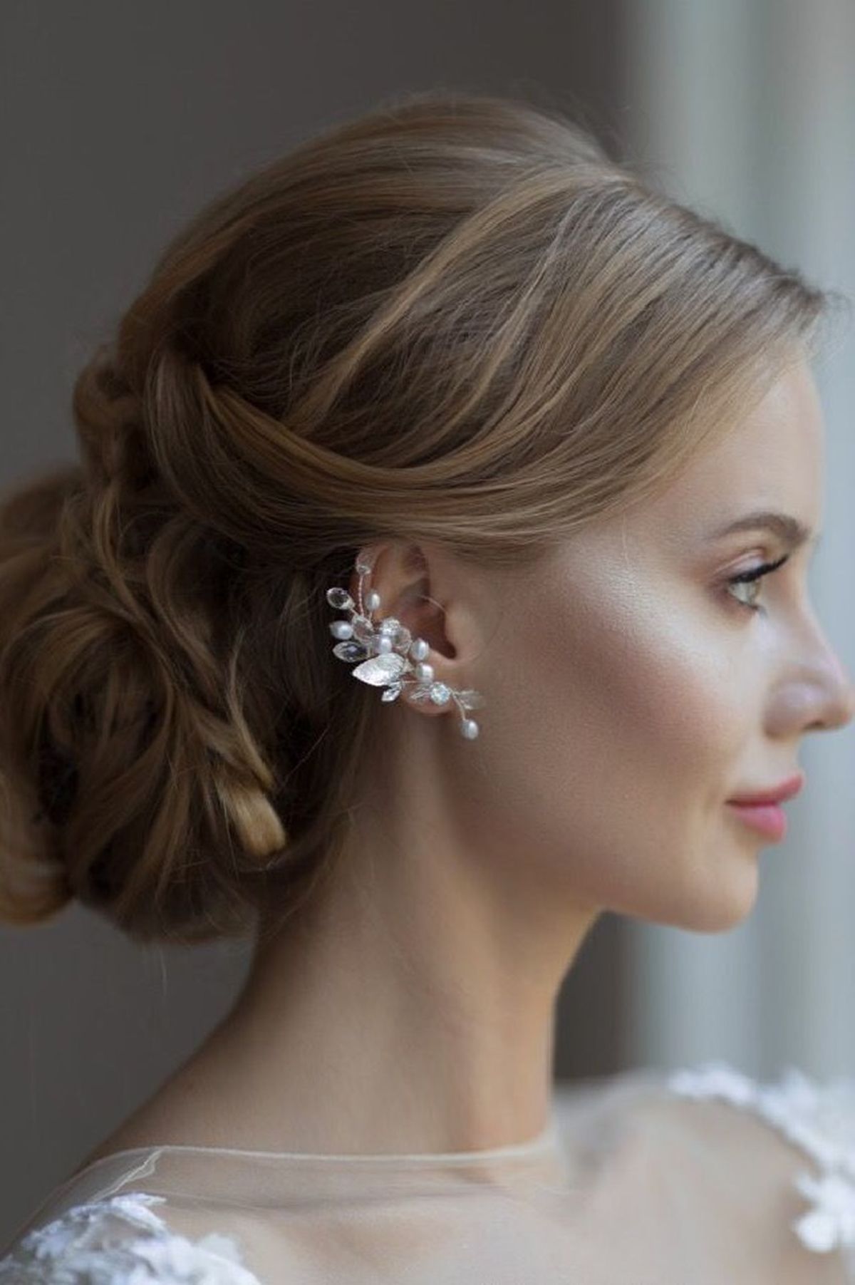 Pendientes trepadores para novia