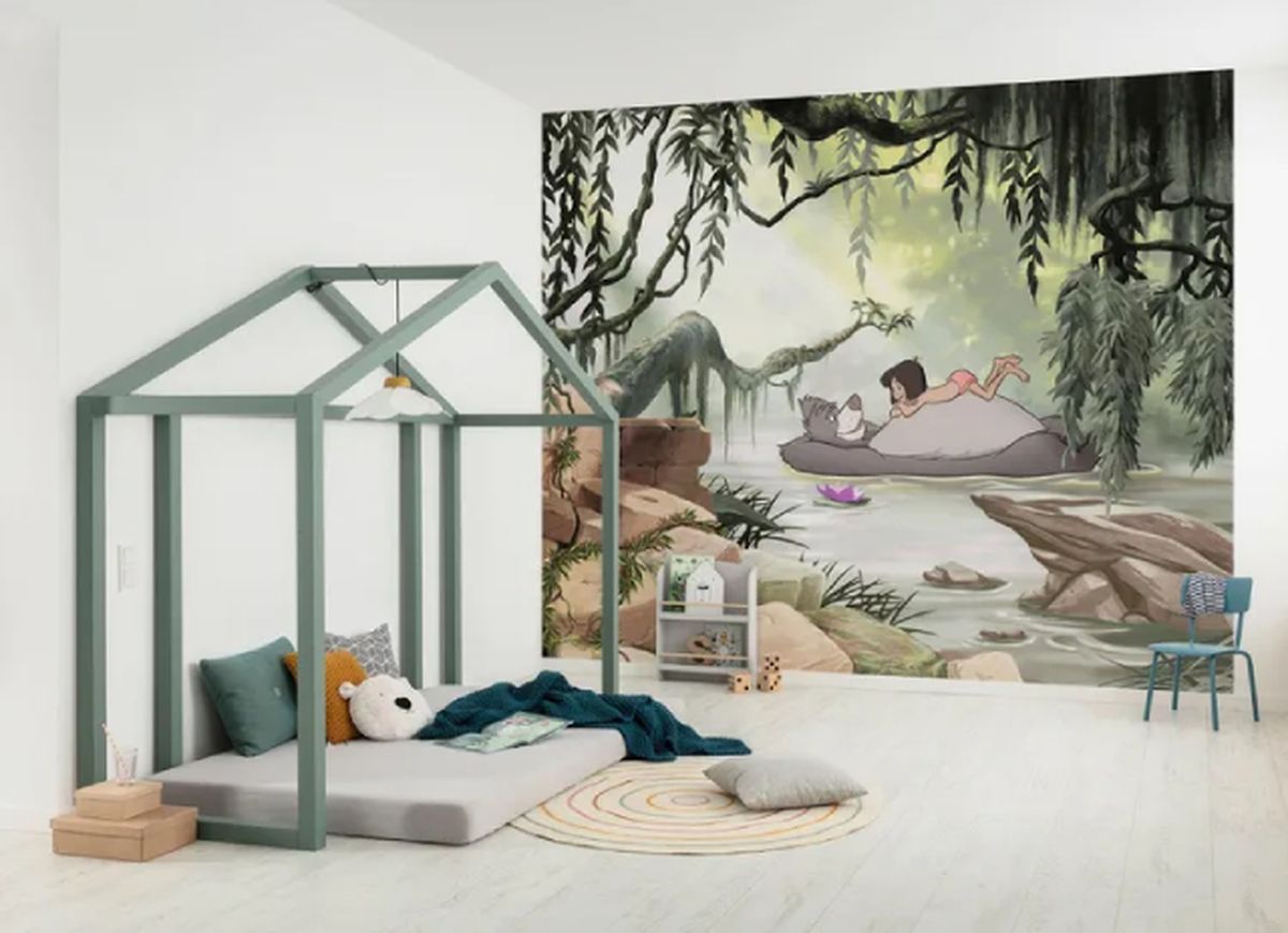 4 mural el libro de la selva