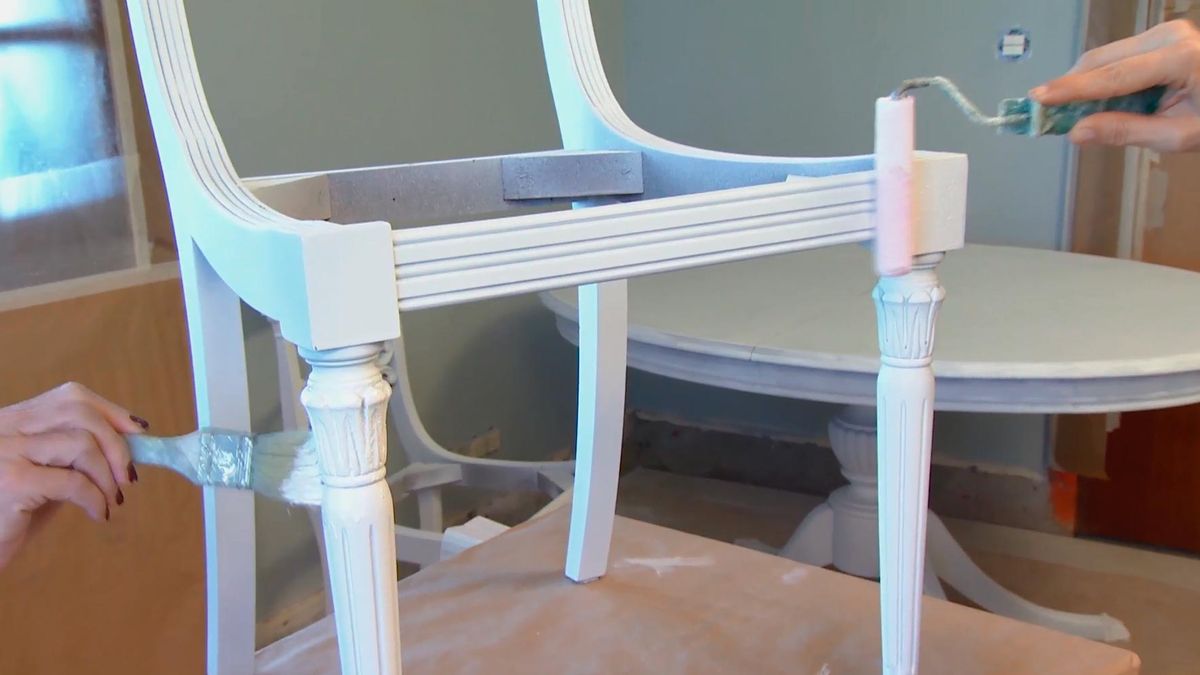 Deco694 renovar silla madera pintura