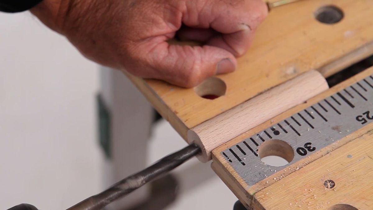 Como hacer un tope de puerta casero a medida paso 3