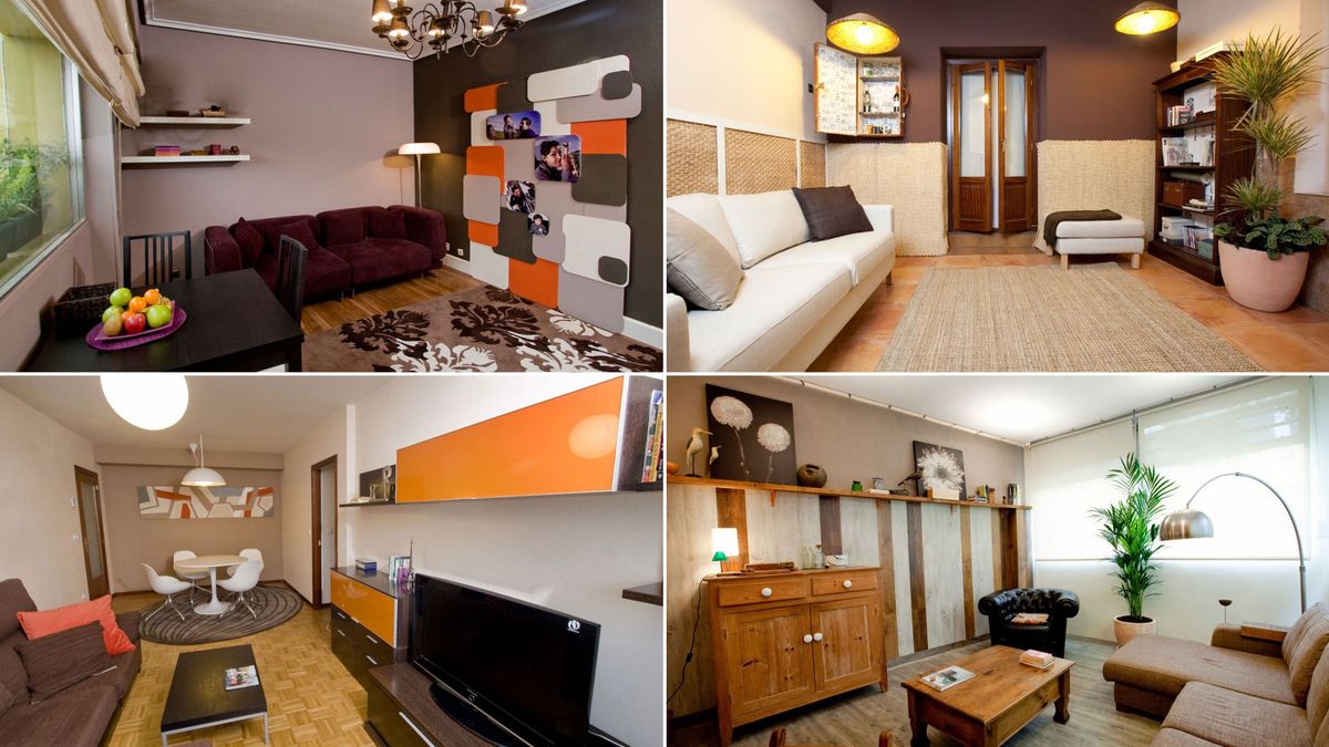 Cómo decorar un salón en tonos tierra