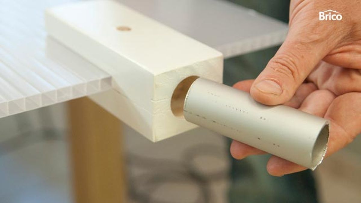 Pared de lamas giratorias paso 12