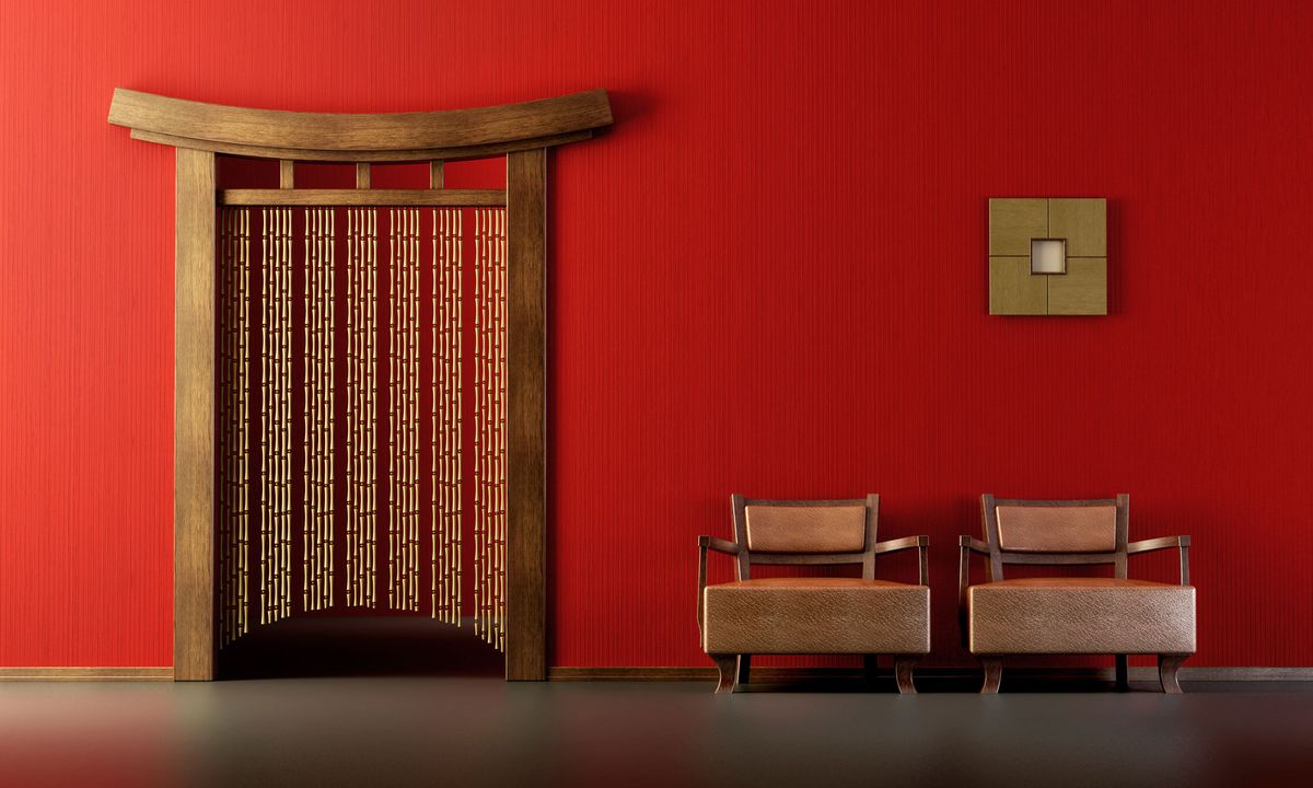 Decoración de estilo oriental