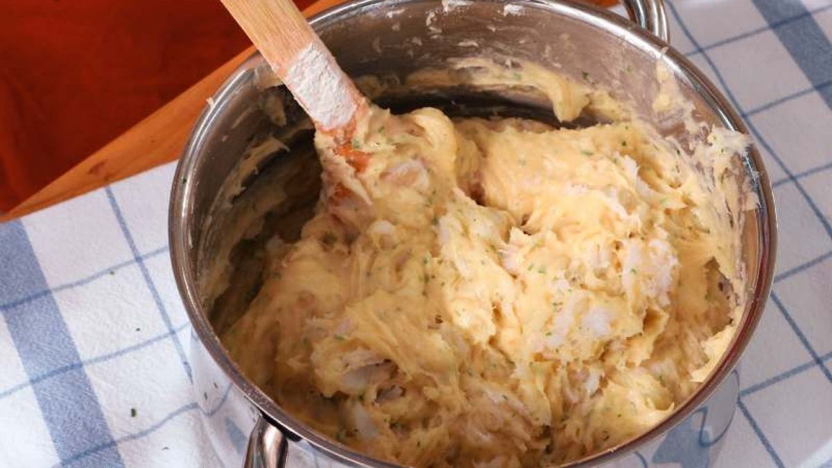 Buñuelos de bacalao   Paso 5