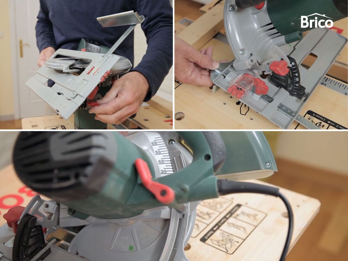 Preparar la sierra de calar