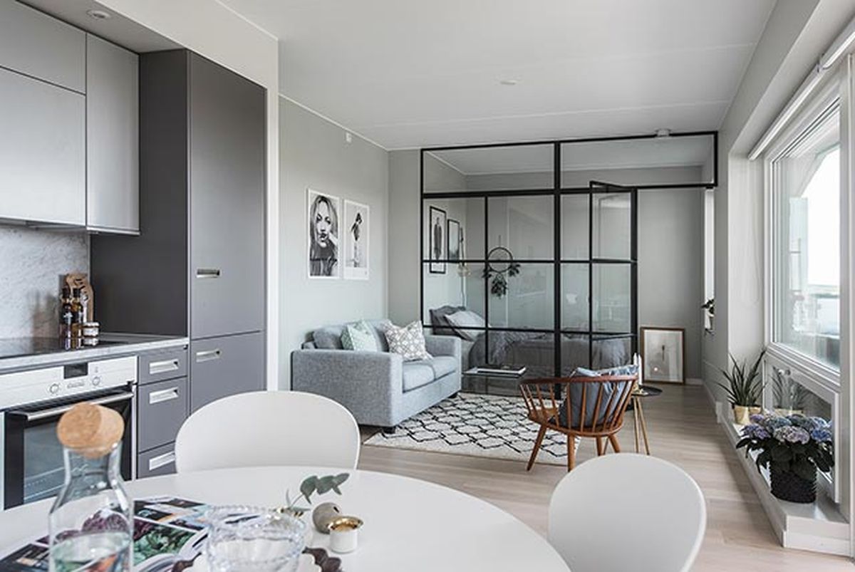 Soluciones para decorar y aprovechar al máximo el espacio en los pisos pequeños 2