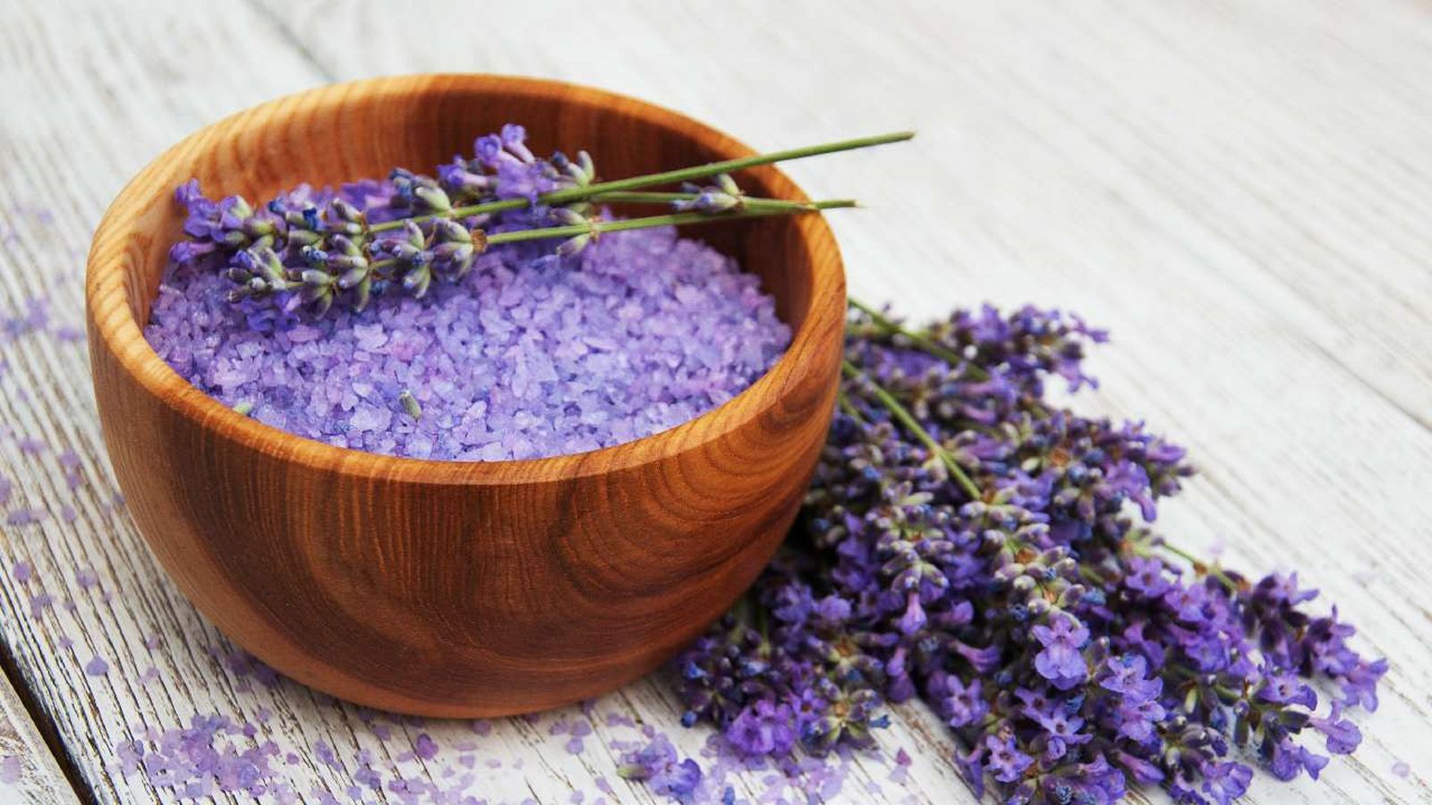 El exfoliante de sal y lavanda, sigue siendo uno de los más populares