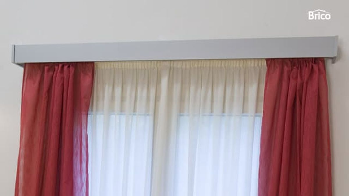 brico 0553 ocultar barra cortina con galerias para cortinas paso 13