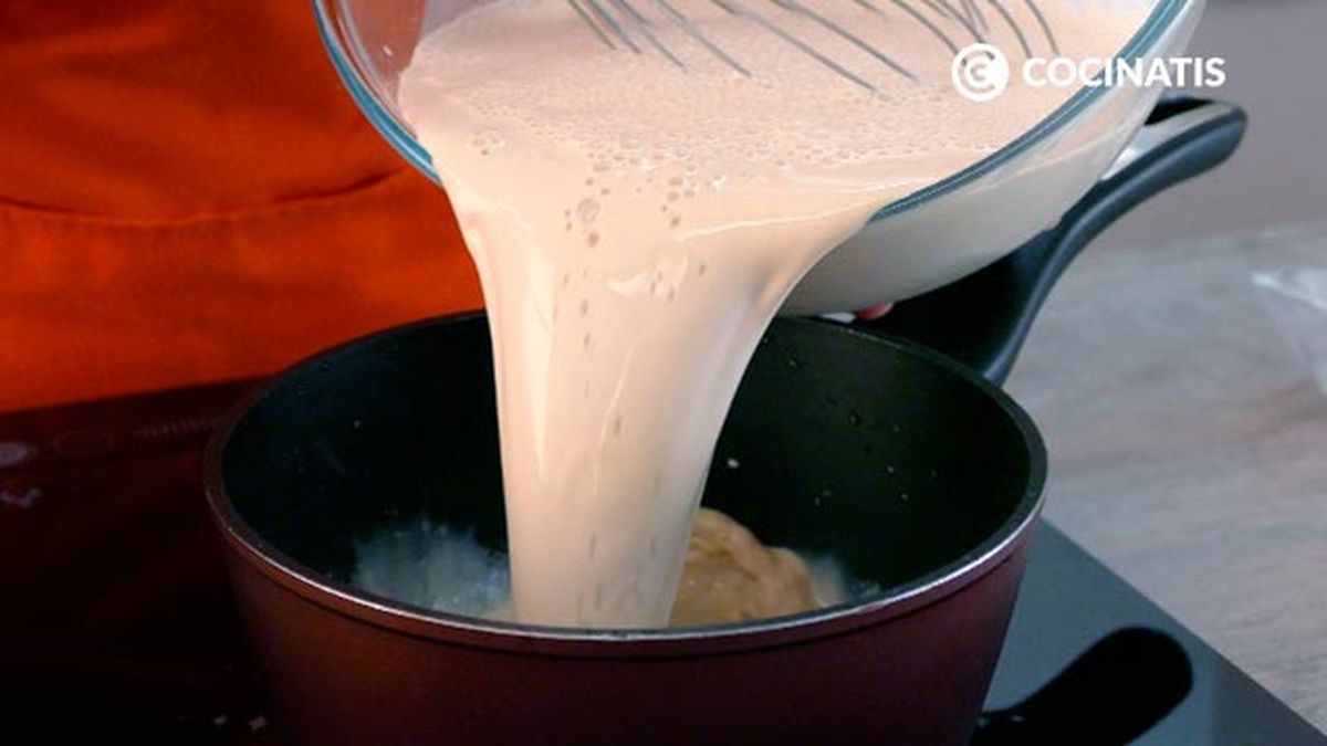 Receta de panna cotta o panacotta de café, receta italiana  paso 3