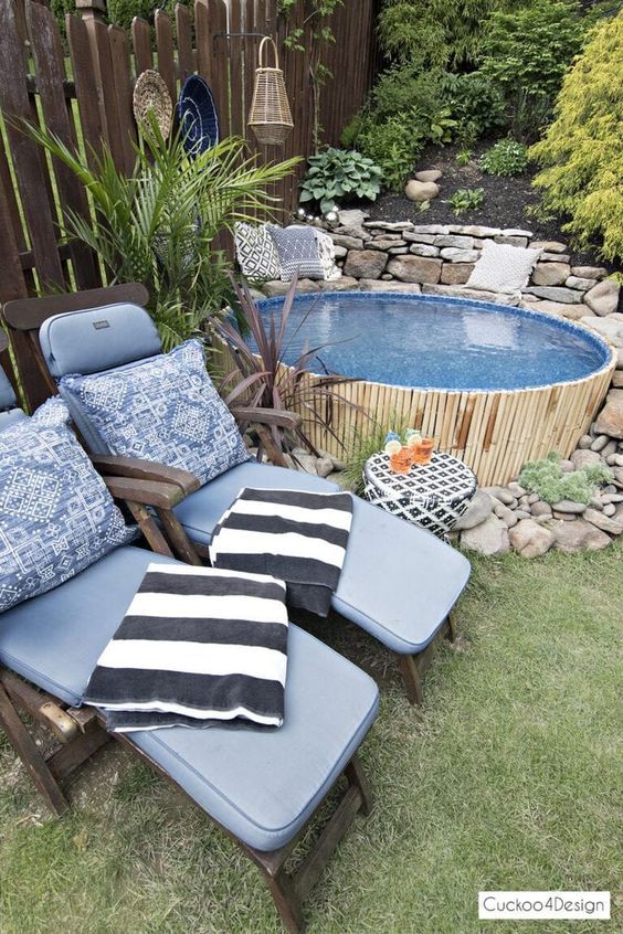 decorar alrededor de la piscina 1