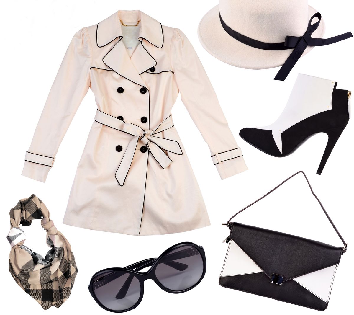 moda gabardina complementos