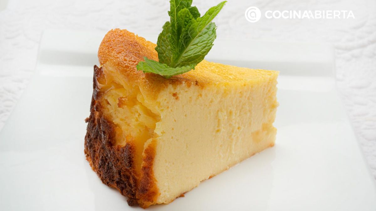 tarta de queso vasca la vina receta karlos arguinano karl67410321