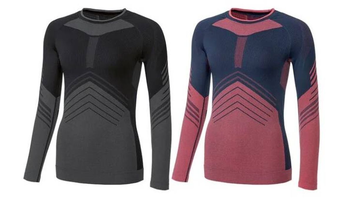 ropa nieve lidl camisetas tecnicas