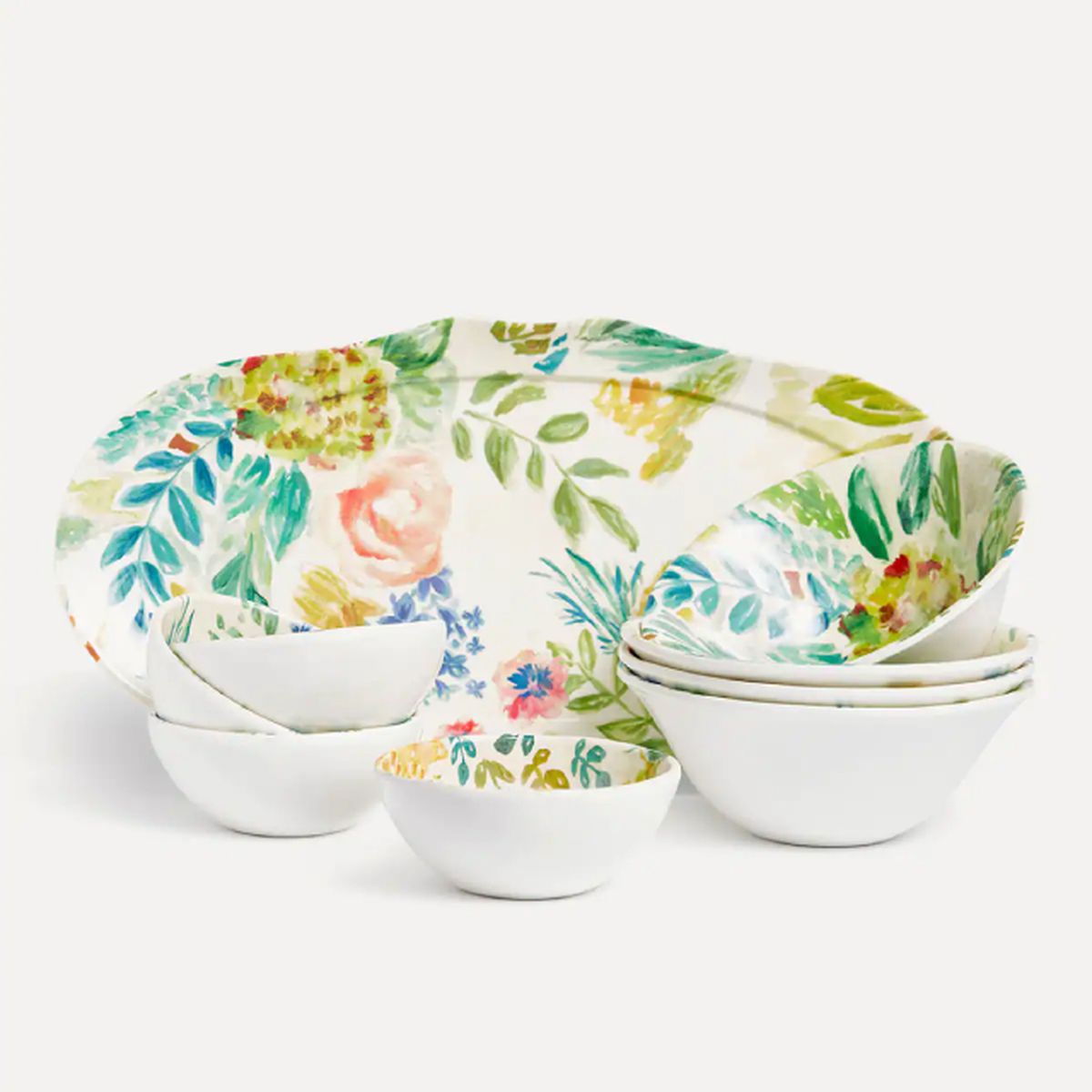 vajilla exterior claude el corte ingles