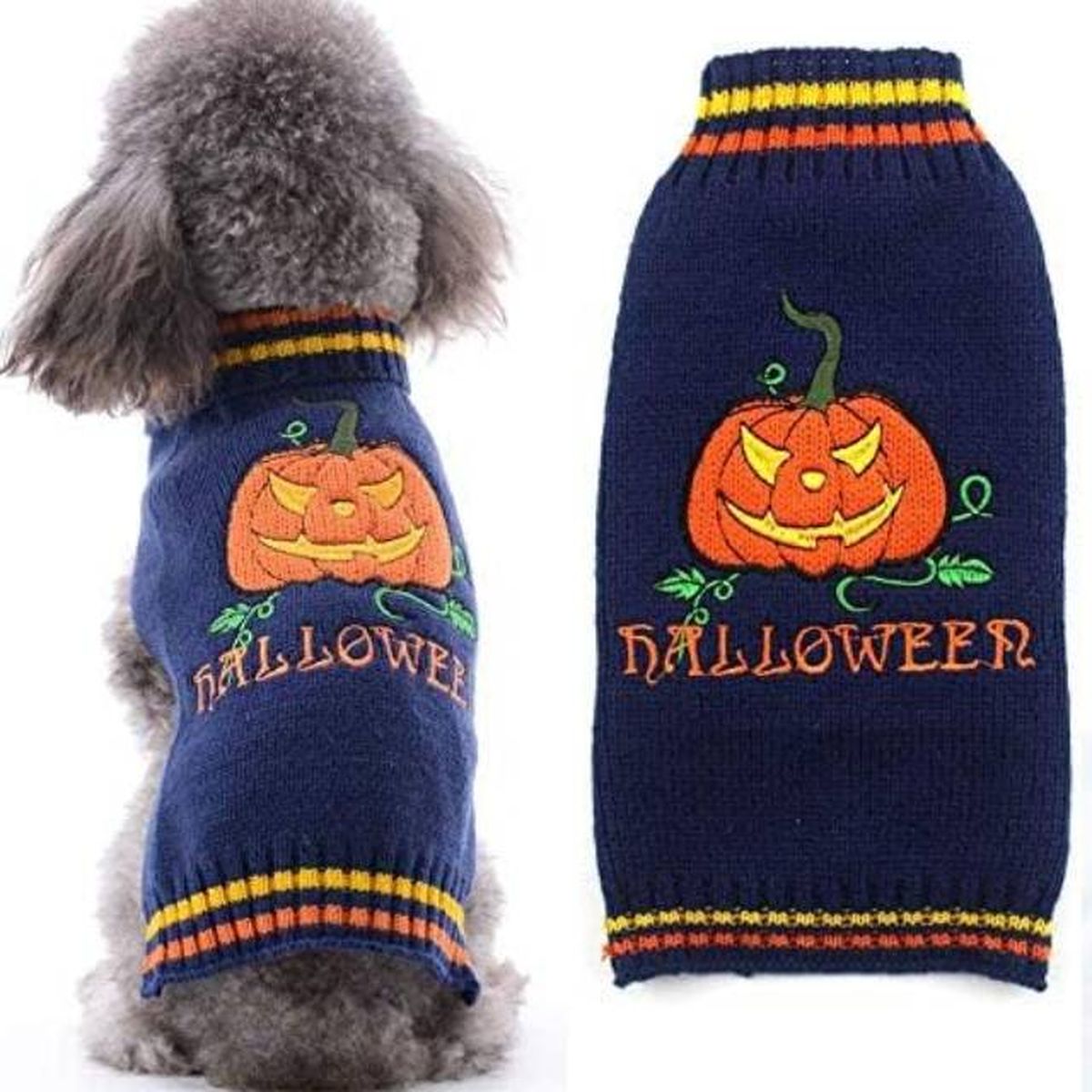 ropa comoda halllowen perros jersey