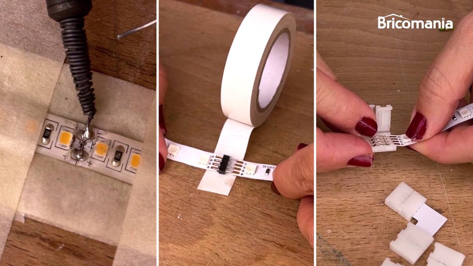 Bricomania 68 como empalmar tiras led xl