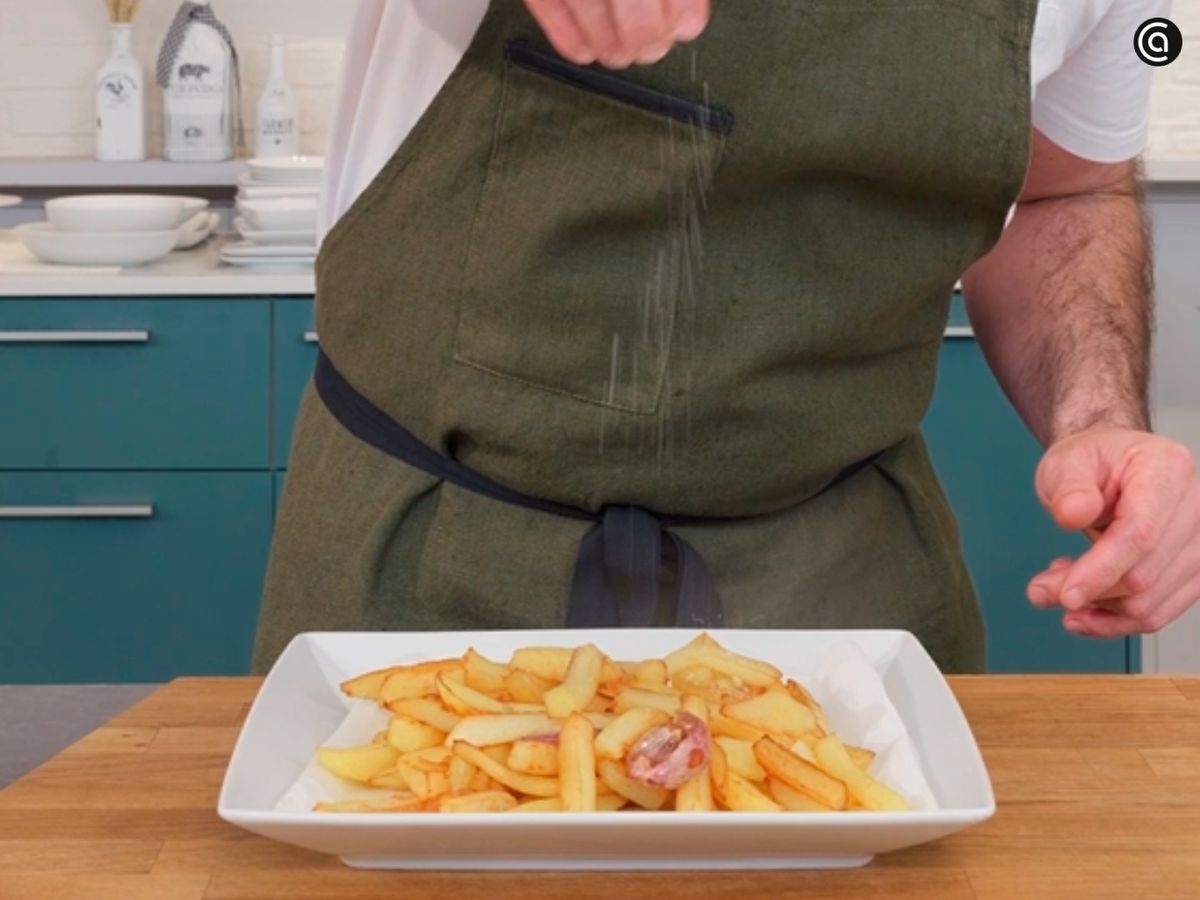 cómo hacer patatas fritas - paso 5
