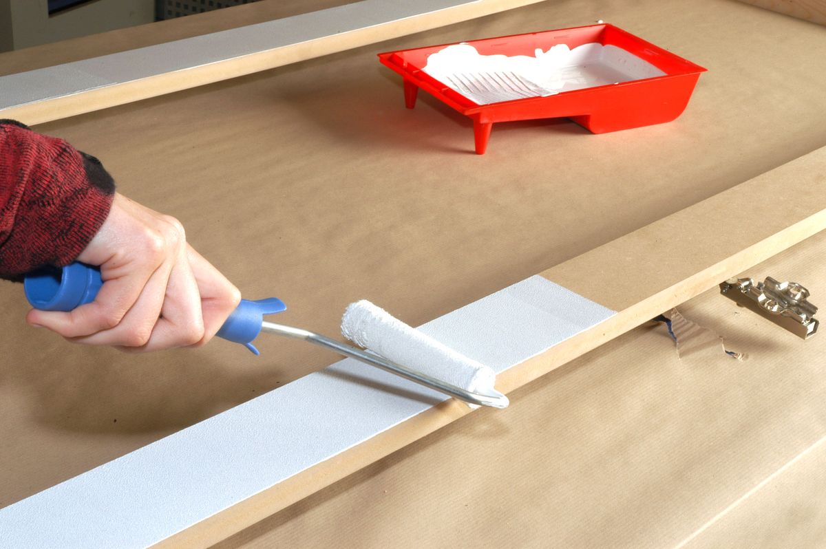 Cómo hacer y decorar un armario para la plancha paso 1