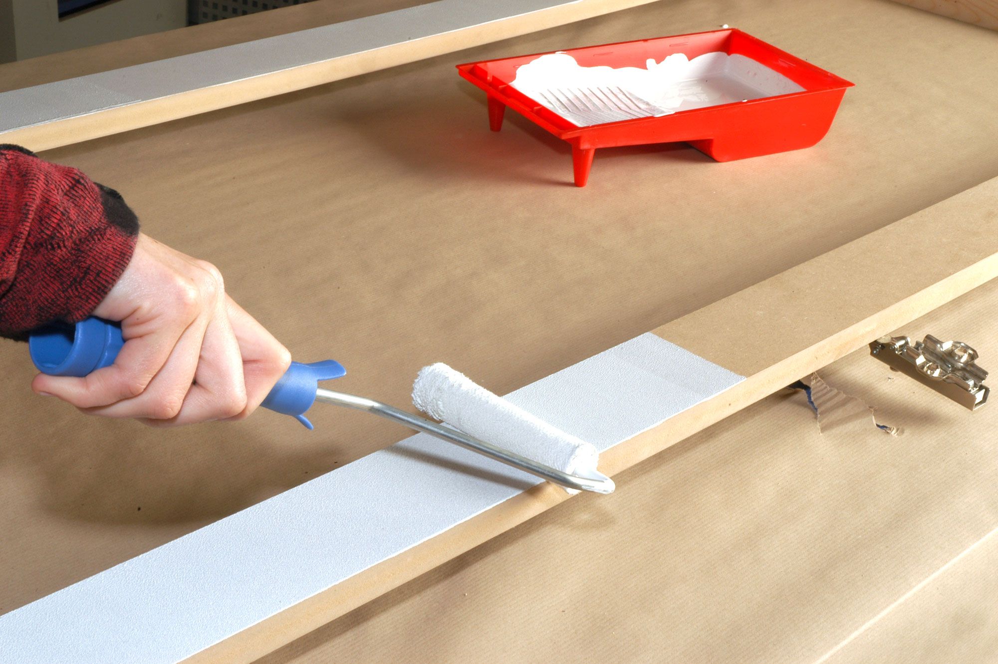 Cómo hacer y decorar un armario para la plancha paso 1