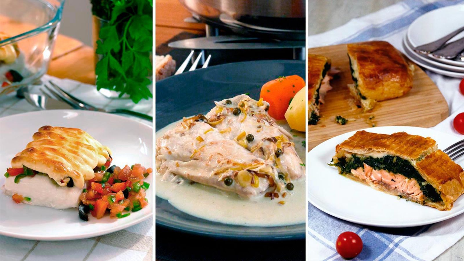 Menú fácil de Navidad con recetas de pescado