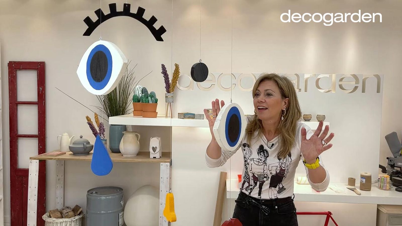 como hacer un movil decorativo madera