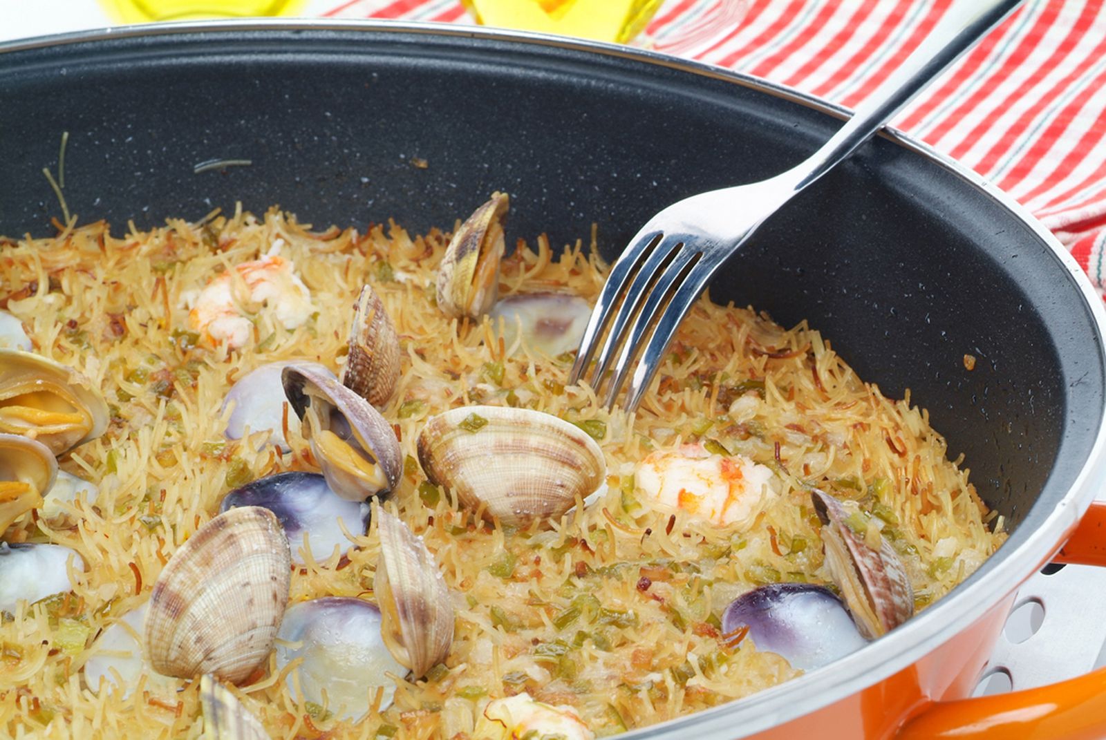 paella de fideos xl