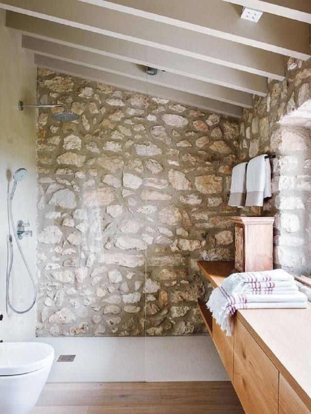 Baños rústicos claves para decorar con este estilo decorativo 6
