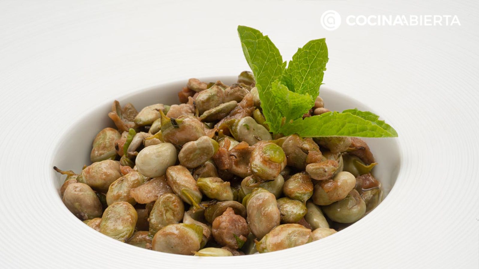 habitas salteadas con menta receta karlos arguinano karl7520321