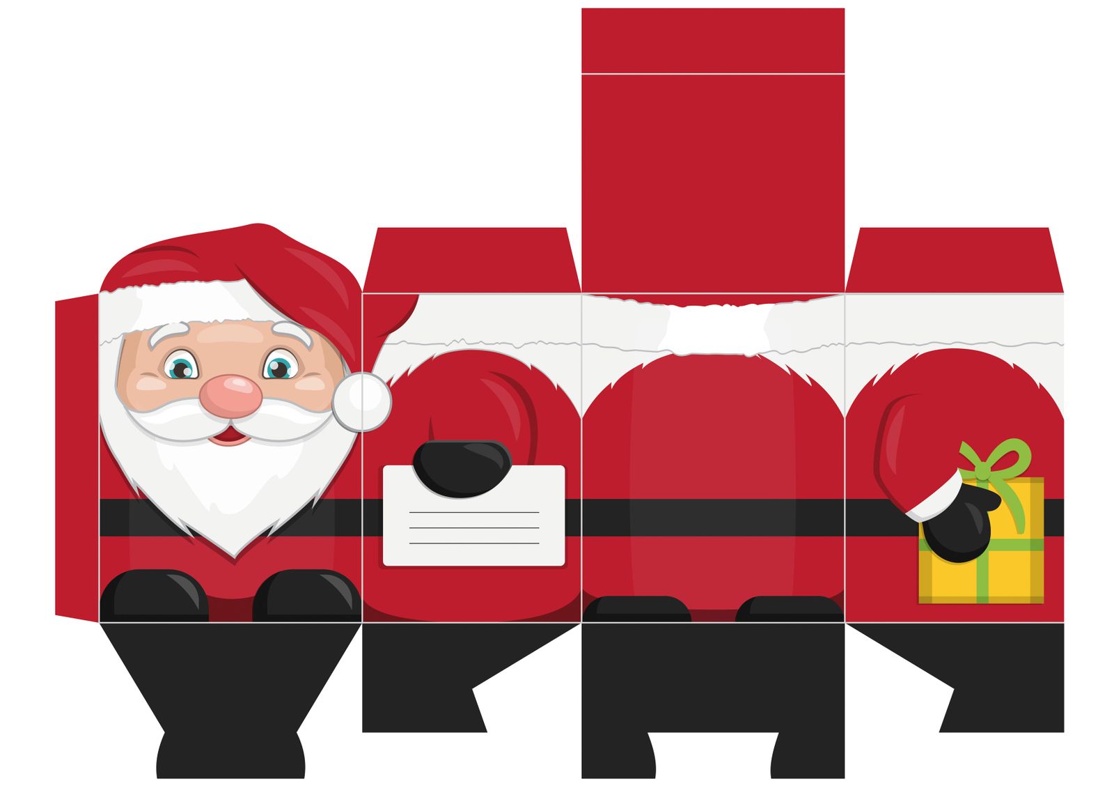Bolsas pequeñas de Navidad para imprimir 6