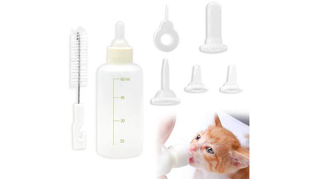 kit biberones tetinas gatitos