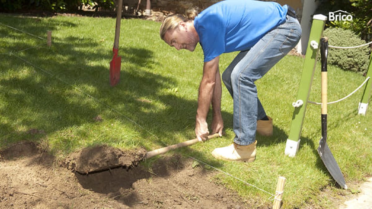 Bricomania 621 camino de piedras paso 5