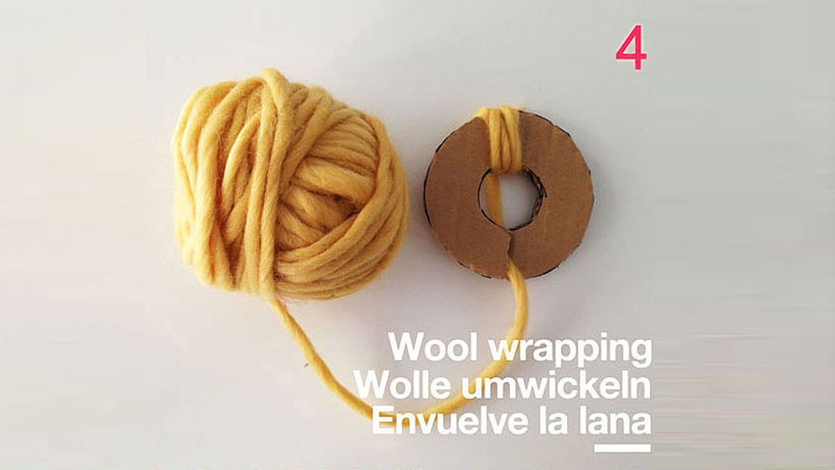 pasos pompones navidad 3