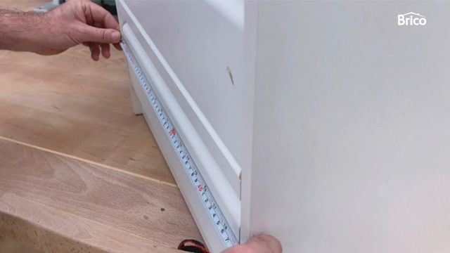 Como tunear una cómoda con madera paso 1