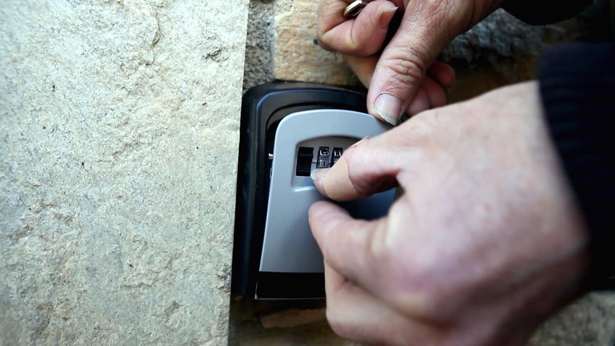 Caja de seguridad para llaves paso 5