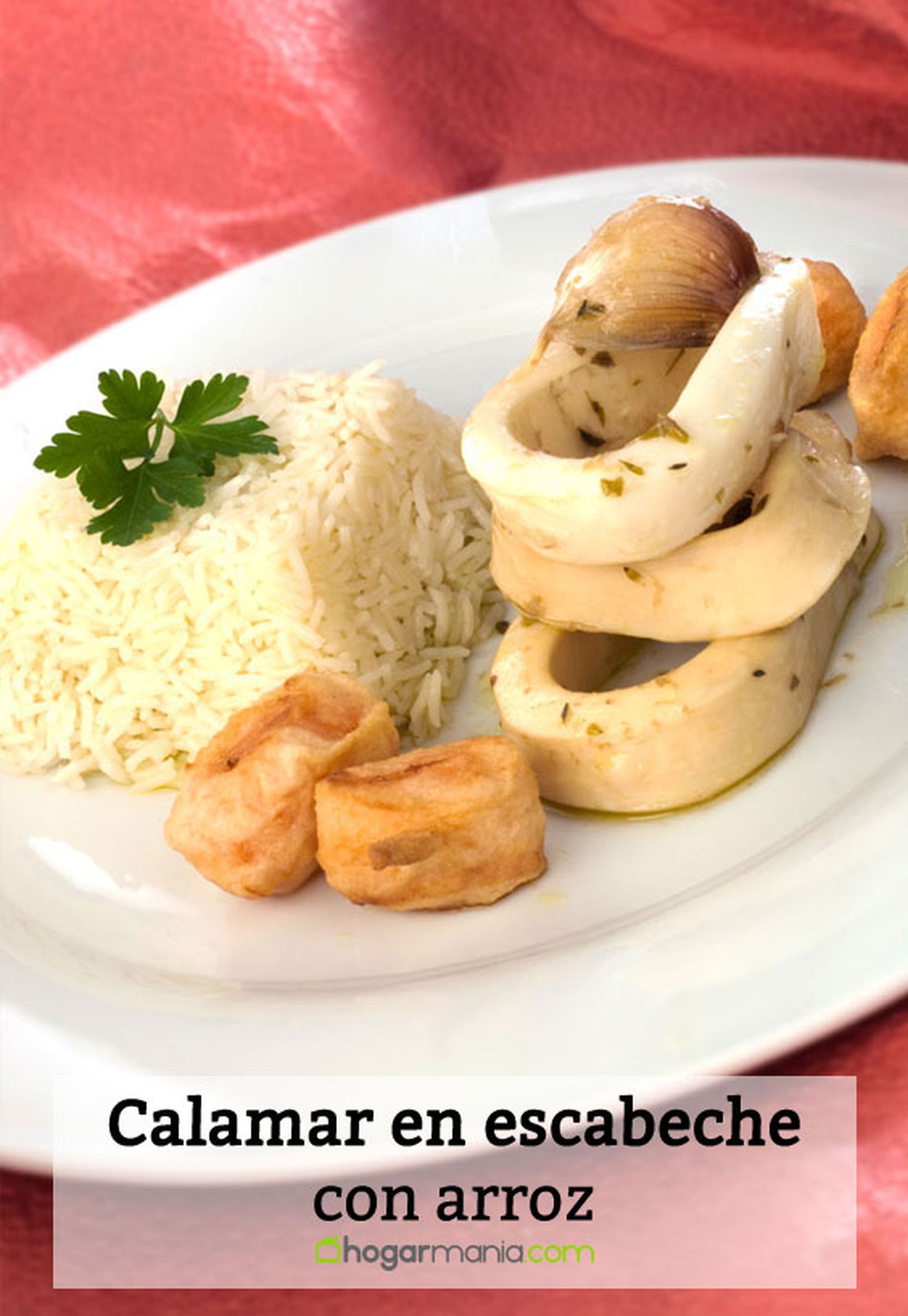 calamar escabeche arroz pin