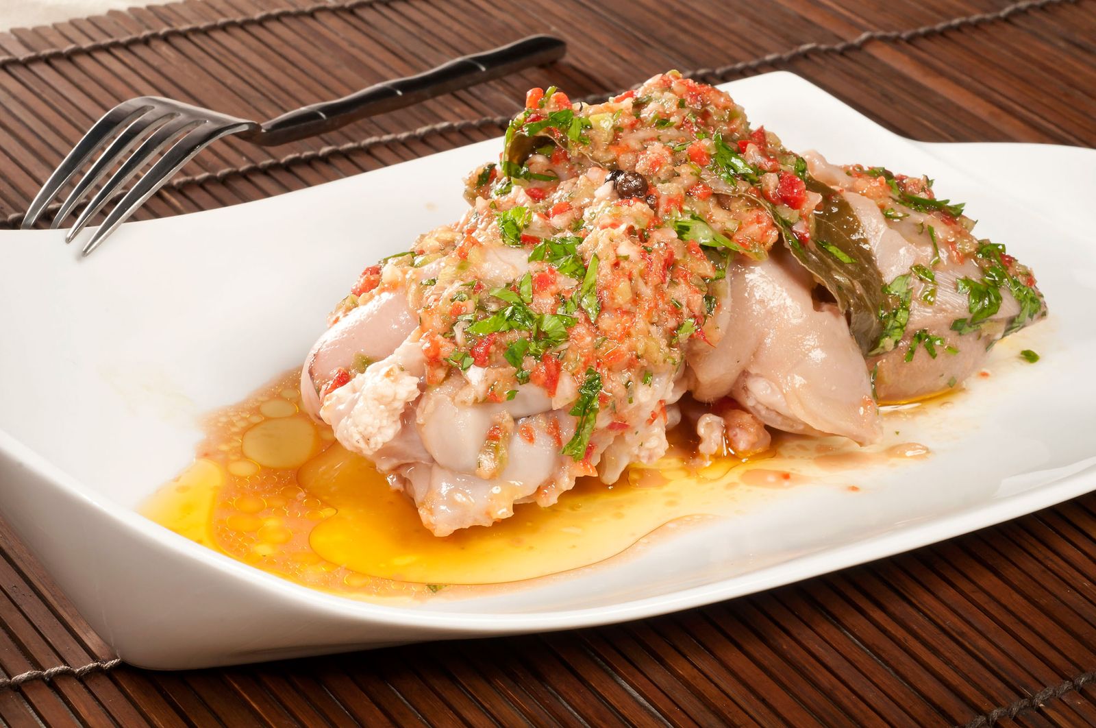 Manitas a la vinagreta de Bruno Oteiza