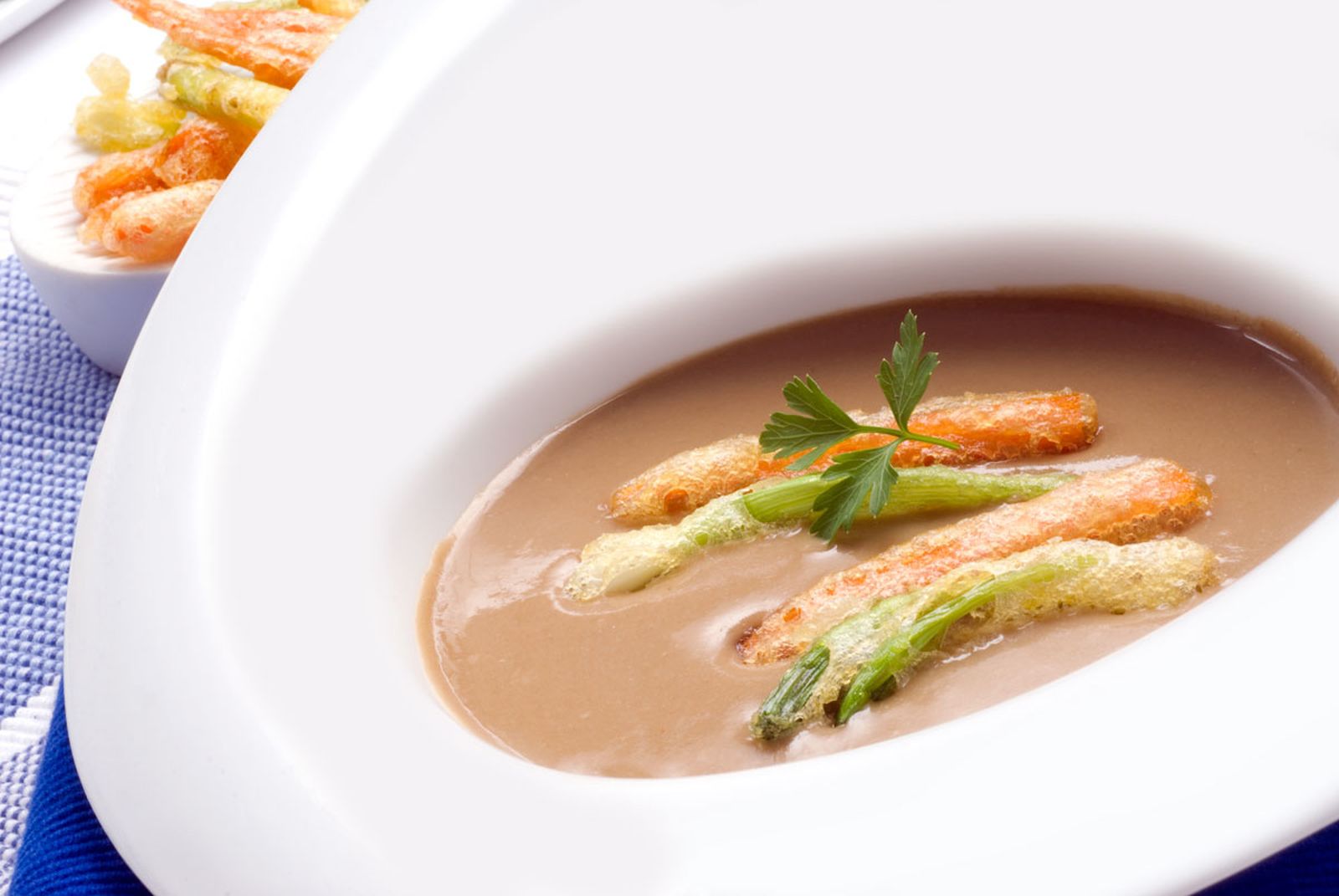 223 Crema lentejas tempura zanahorias xl