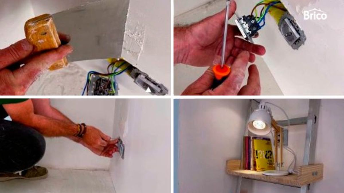 Conectar los cables a los bornes y fijar el enchufe