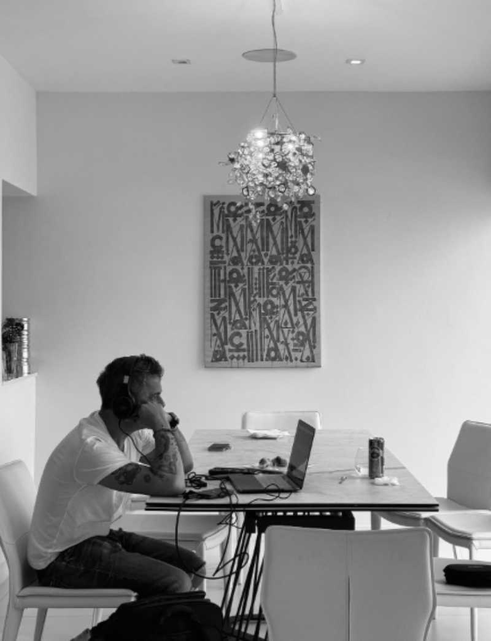 Alejandro Sanz y la decoración minimalista de su hogar.