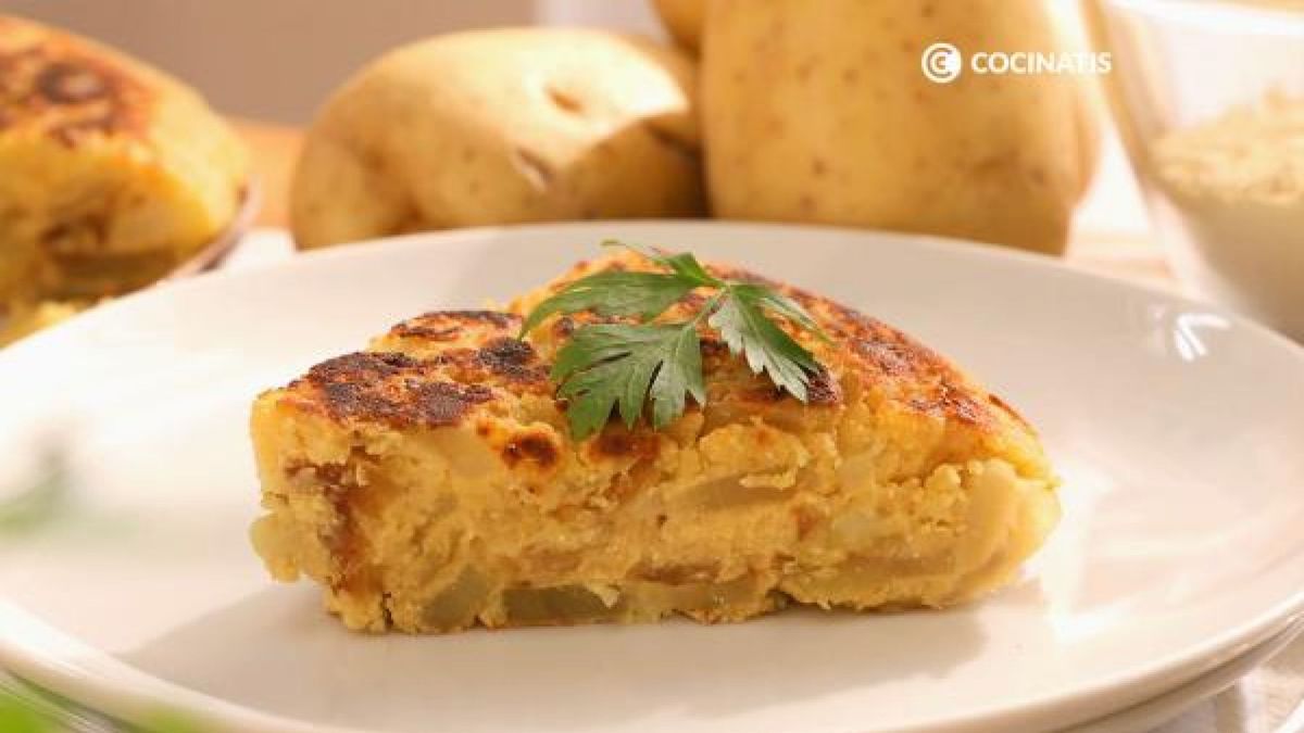 tortilla de patata vegana  paso 6