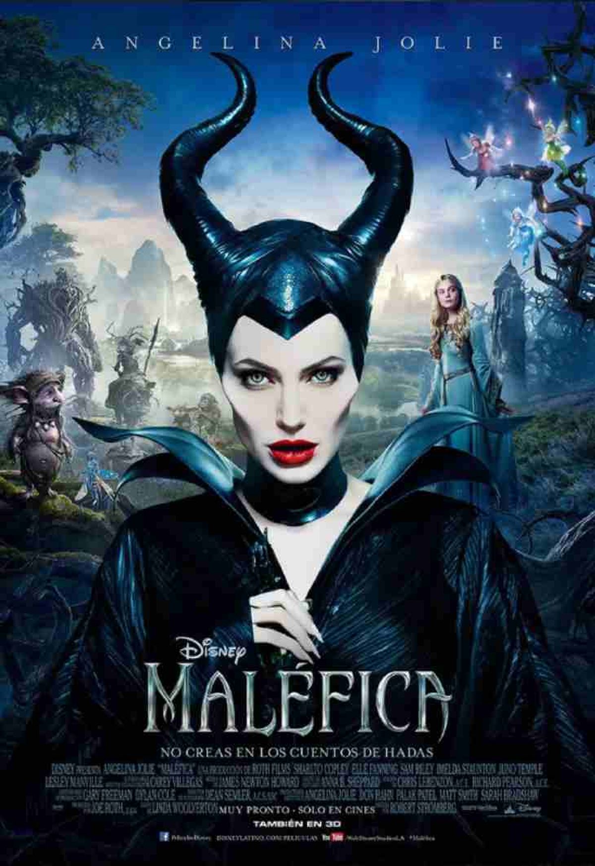 Angelina Jolie en Maléfica (2014)