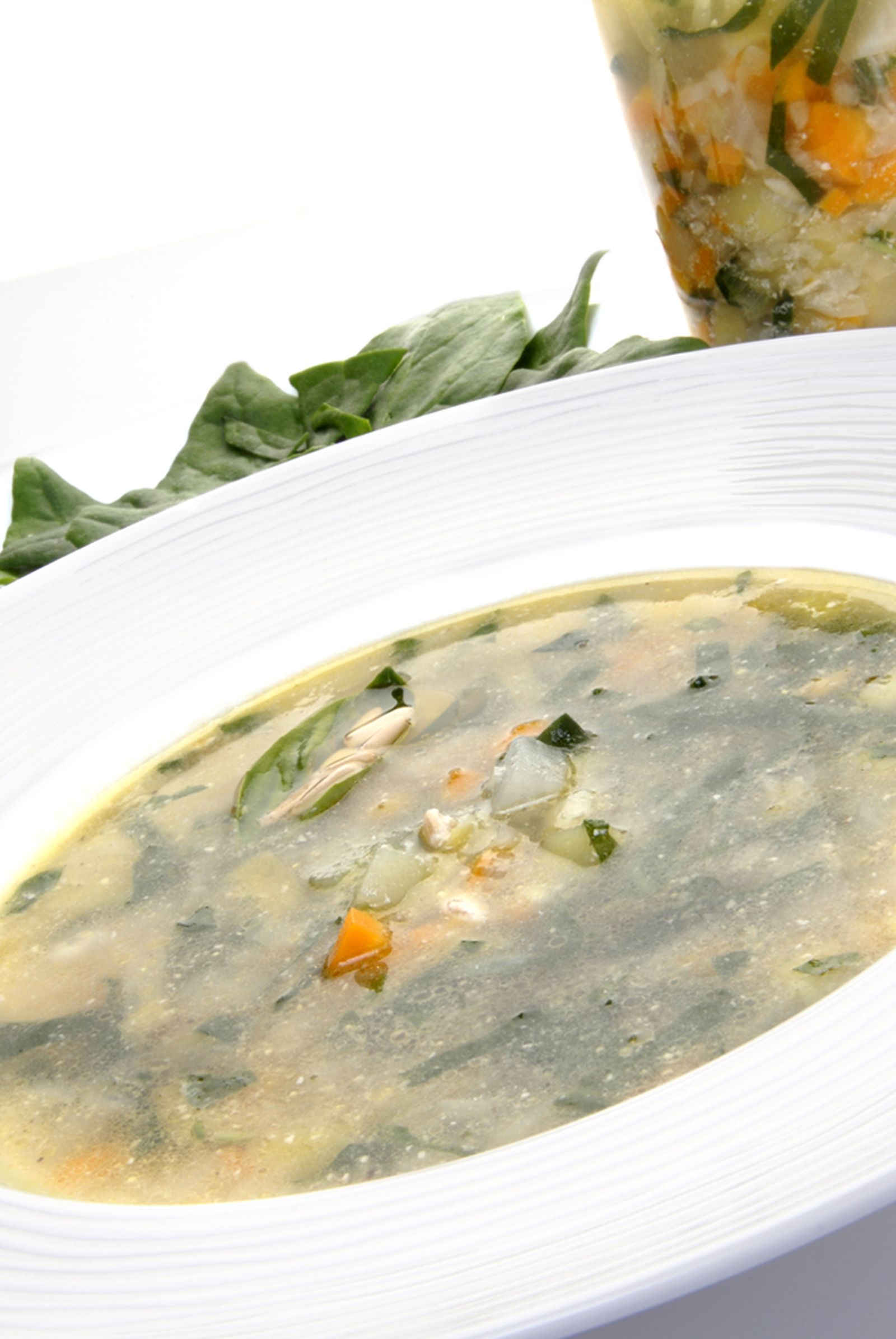 0685 sopa verduras albahaca xl