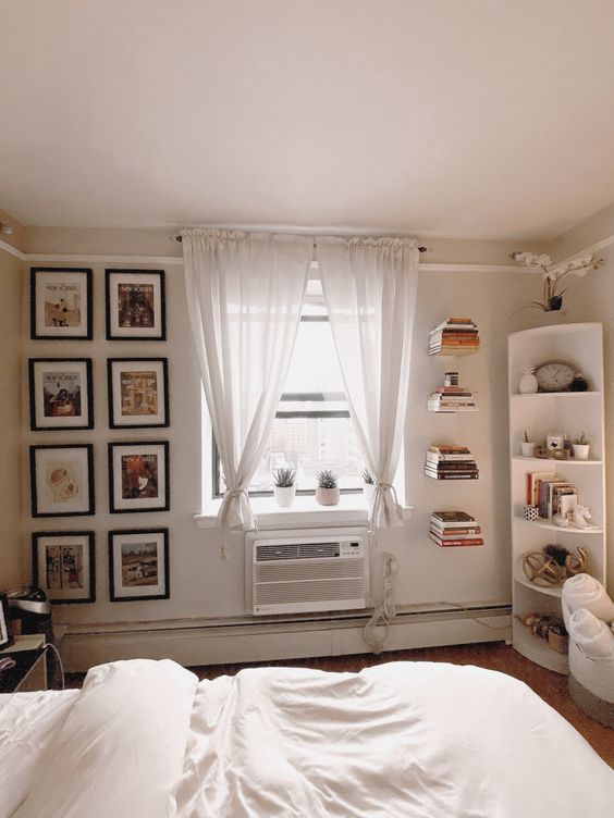 cortinas cortas dormitorio