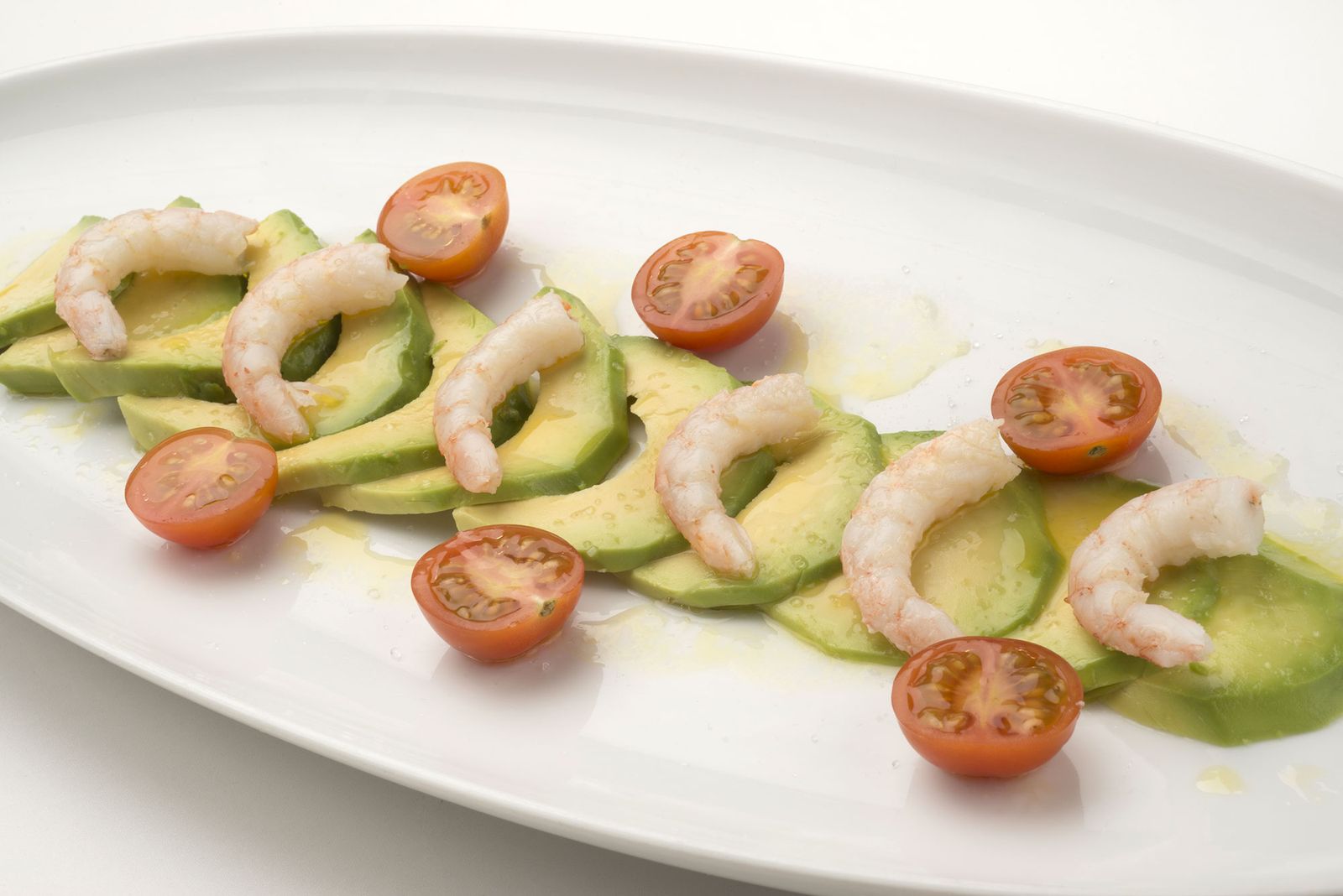 6084 2 Ensalada de tomate, aguacate y gambas xl