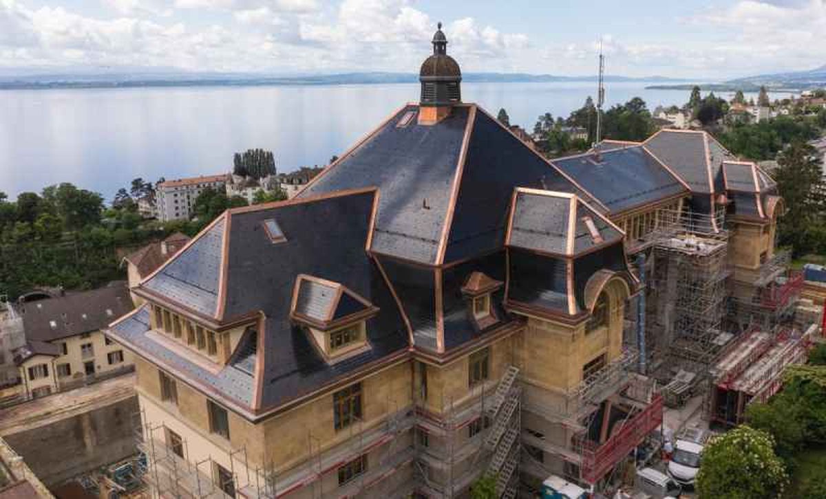Tejado del edificio Collège des Parcs