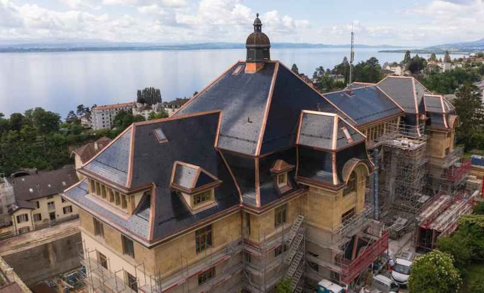 Tejado del edificio Collège des Parcs